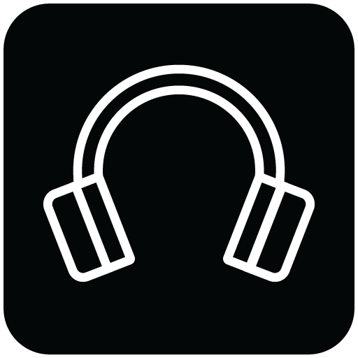 white-tulips-dentistry-headphones-icon_black